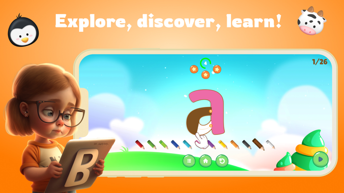 Alphabet - Kids Learning Games