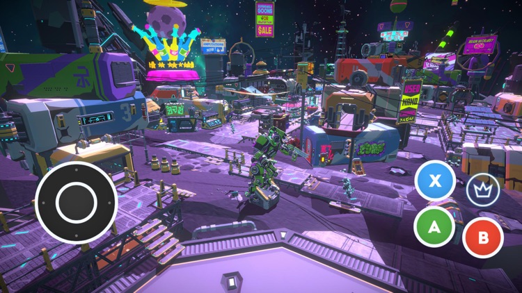 Mech Chaos Fury War Arena Robo