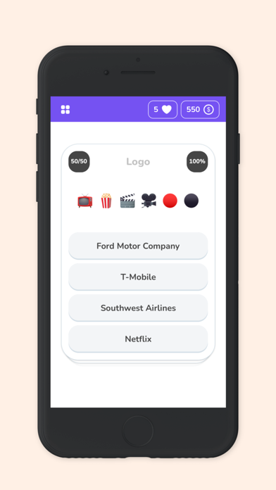 Emoji Quiz: Guess the Logo Screenshot
