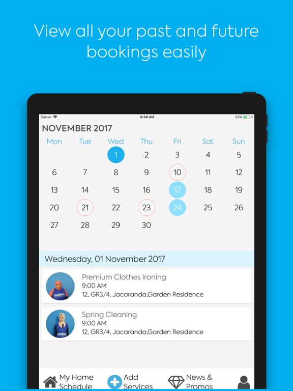 Screenshot #4 pour Maideasy - Book a cleaner now