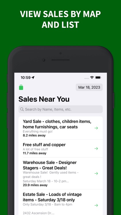 LuckySale: Garage Sale Finder