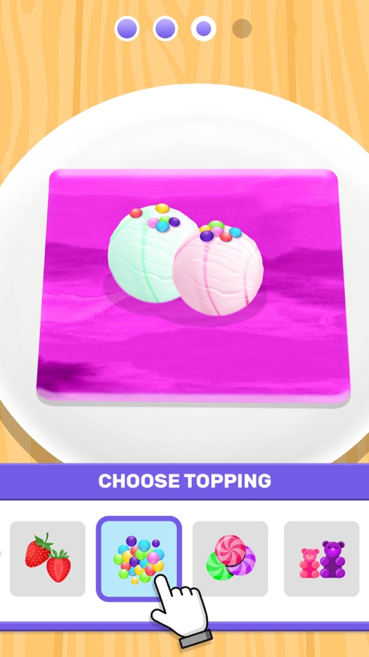 #3. Roll Up Candy 3D (iOS) 由: BooBoo Games