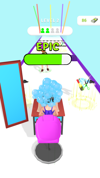 Hairdresser Rush Screenshot