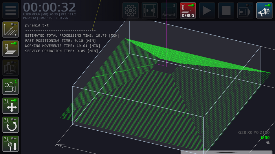 #5. CNC VMC Simulator (iOS) 由: Ilya Obraztsov