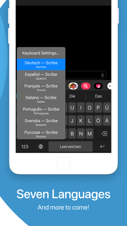 #4. Scribe - Language Keyboards (iOS) By: Andrew McAllister