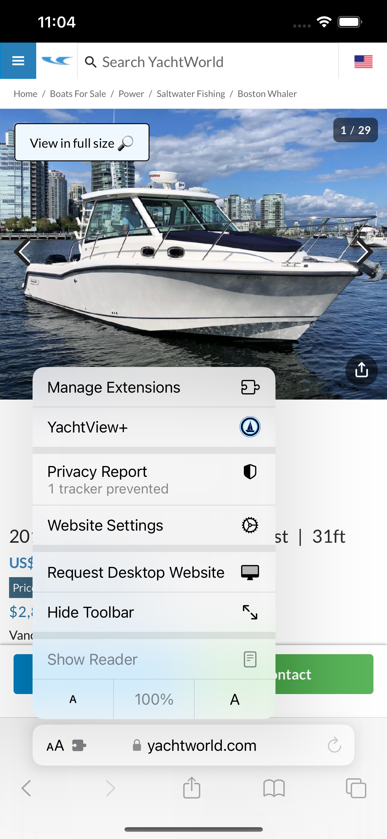 YachtView+ for YachtWorld