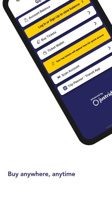 GLTC FlexFare Screenshot