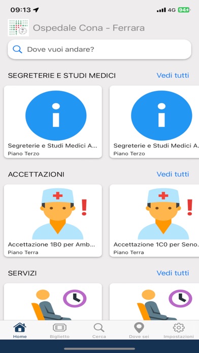 Ospedale Cona - Ferrara Screenshot