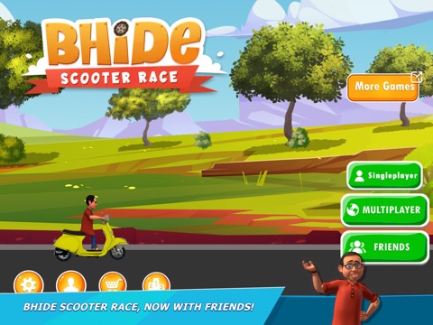 Bhide Scooter Race| TMKOC Gameのおすすめ画像1