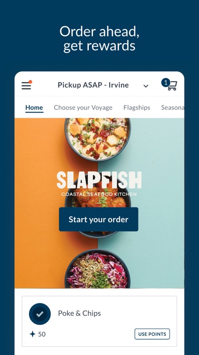 Slapfish Seafood Rewards Screenshot