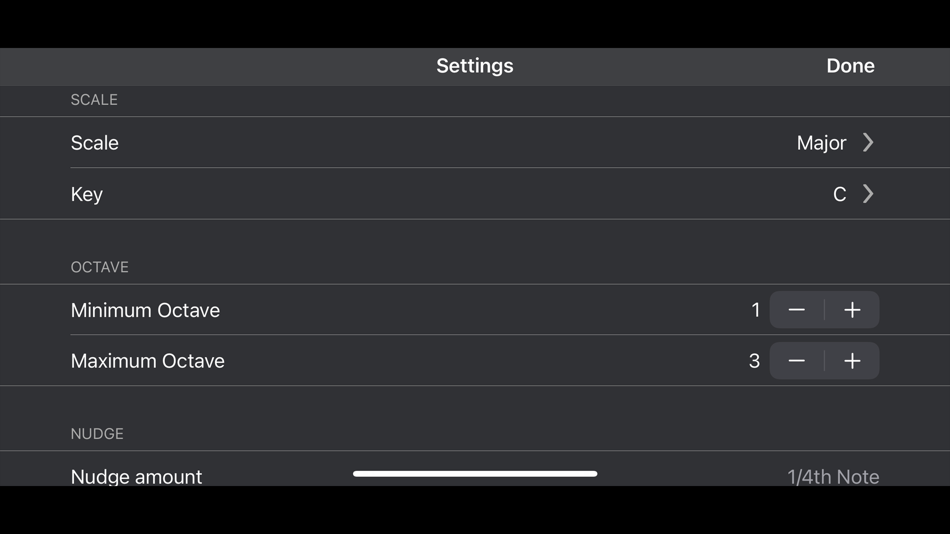 #5. Auto Bass AUv3 MIDI Generator (iOS) 由: Cem Olcay