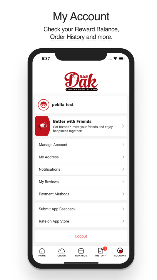 #4. What Dak (iOS) 게시자: PEBLLA, INC