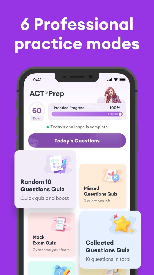 #6. ACT Test Prep 2025 (iOS) 게시자: 秀娟 周
