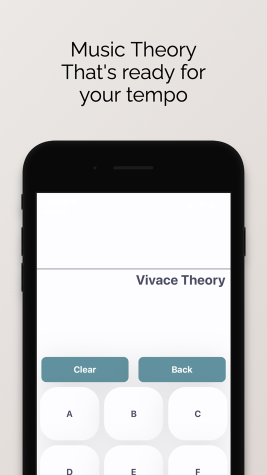 #1. Vivace Theory (iOS) 由: Dylan Shade
