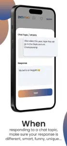 Enthymo: Anonymous Chat Topics screenshot #3 for iPhone