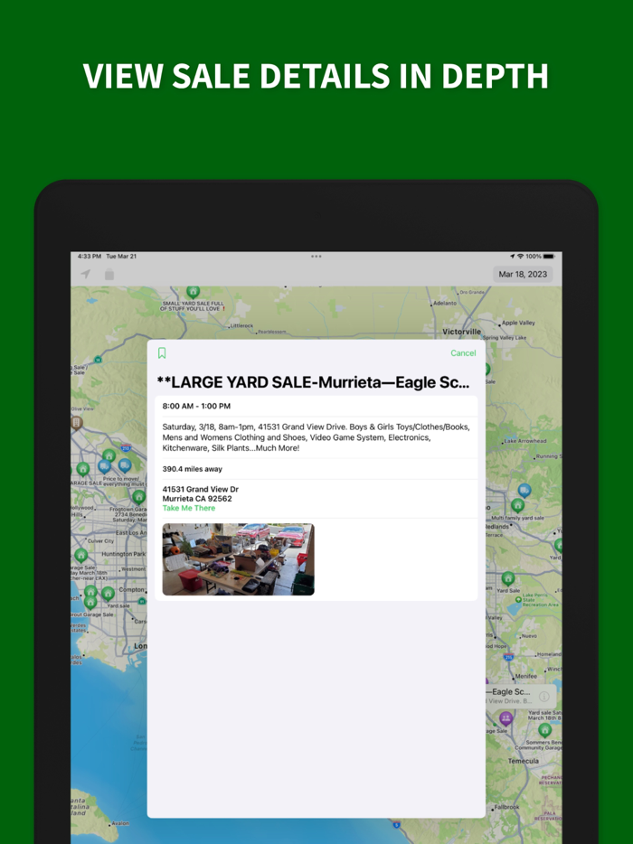 LuckySale Garage Sale Finder