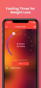 Creata Fasting Timer screenshot #1 for iPhone
