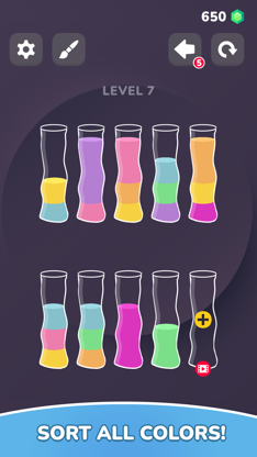 Water Sort: Puzzle Color Game screenshot 1