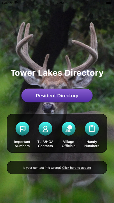 Tower Lakes Directory Screenshot