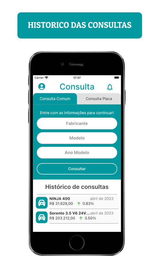 #1. Fipe Facil (iOS) 由: Decio Junior