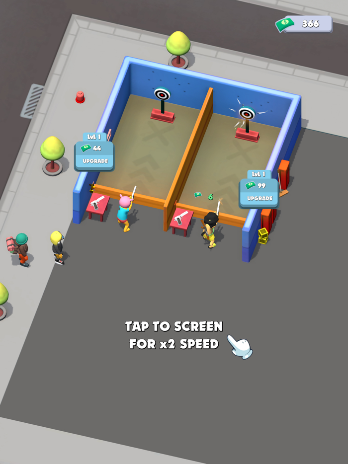 Shooting Area - Idle Clicker