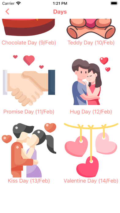 Valentine Love: Wishes & Frame Screenshot