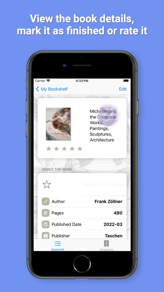 #4. Book Tracker App - Ex Libris (iOS) Oleh: Fidelis