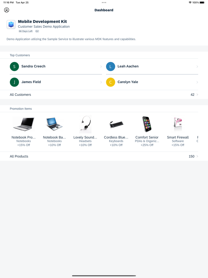 SAP Mobile Services Client
