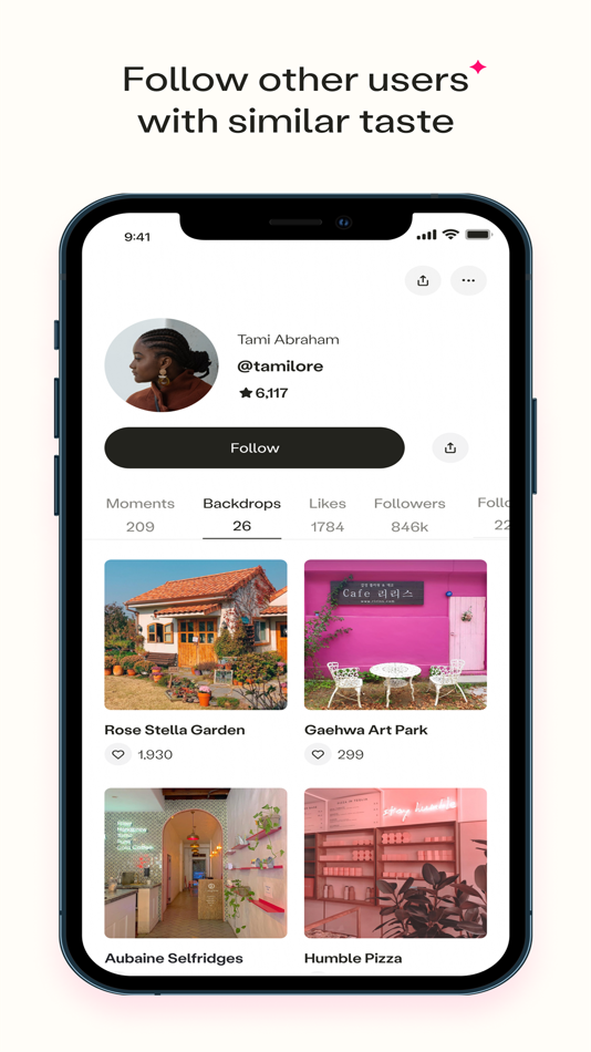 #5. Backdrop - Find Pretty Places (iOS) 由: Backdrop Technology Studios