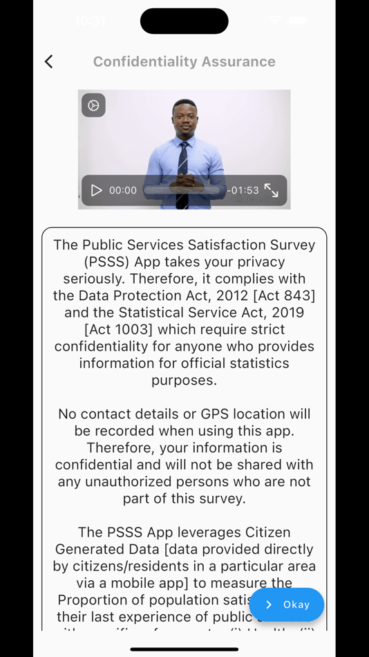 #4. PSSS App (iOS) 由: Ghana Statistical Service