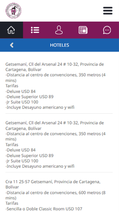 Slard Eventos Screenshot