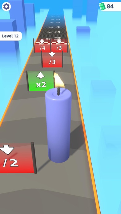 Candle Melt Runner! Screenshot