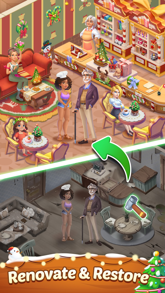 Seaside Escape Merge and Story