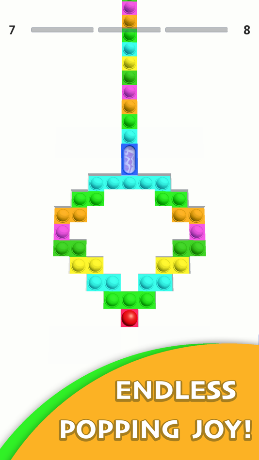 #4. Lets pop it - Fidget Puzzle (iOS) 来自: Stfalcon