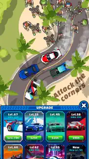 drift zombie - idle car racing iphone screenshot 3