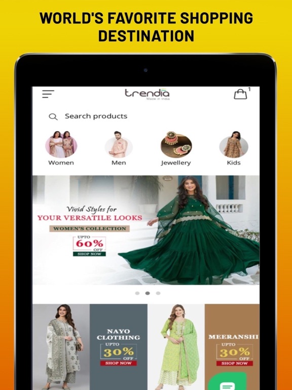 Trendia - Online Shopping Appのおすすめ画像1