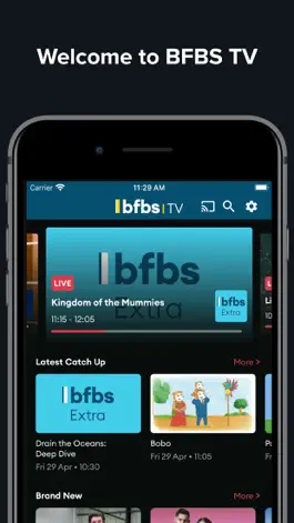 Game screenshot BFBS TV Player mod apk