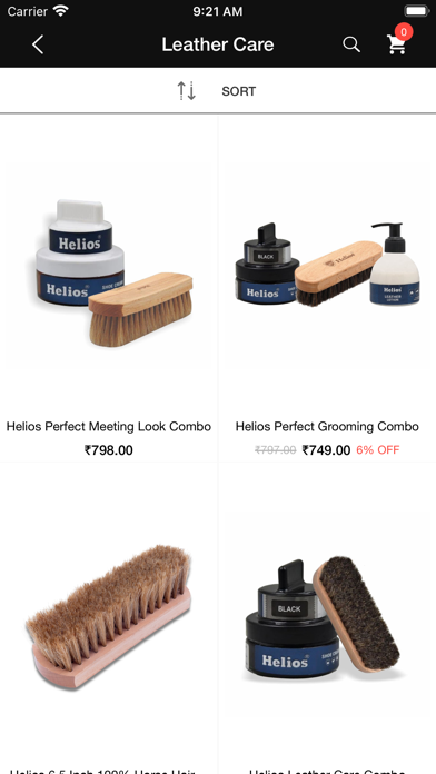 Helios Shoe Care Screenshot