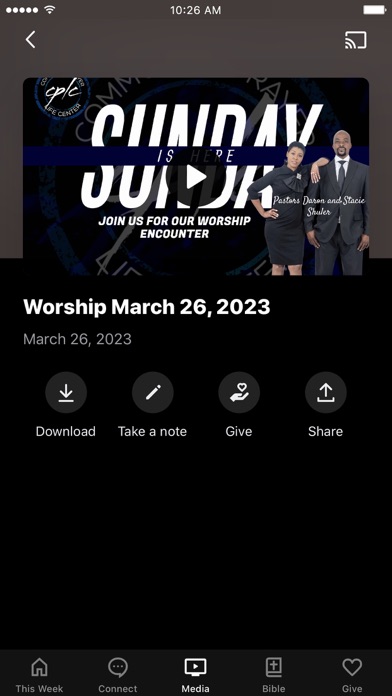 Community Prayer Life Center Screenshot