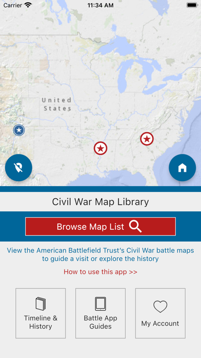 Civil War Battle Mapsのおすすめ画像1