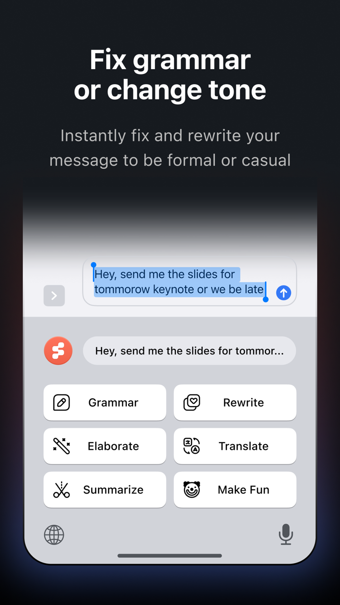 Spellwise — AI Keyboard Writer