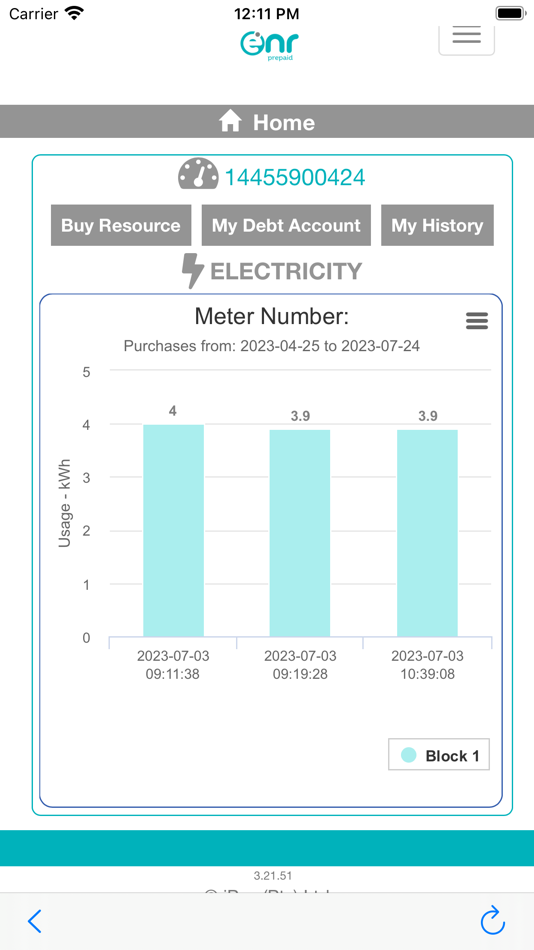 #2. ENR Prepaid (iOS) 由: iPay (PTY) Ltd