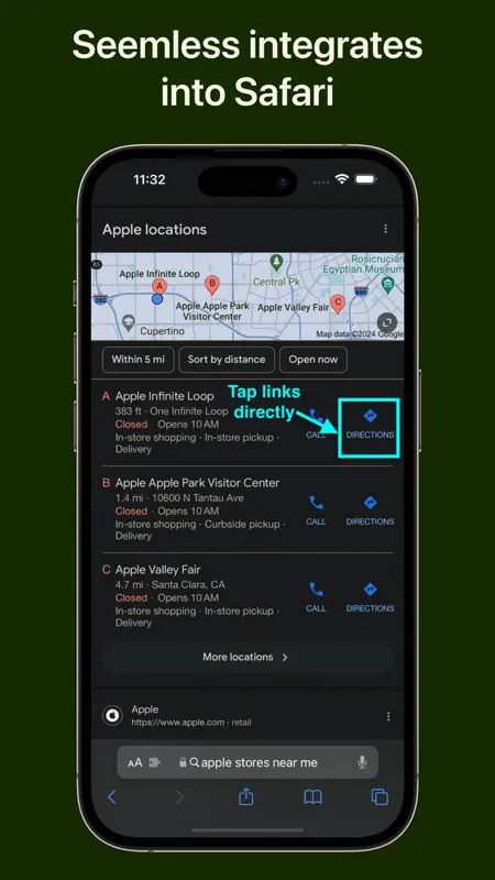 MapSwitch - Mapper for Safari screenshot 3 of 6