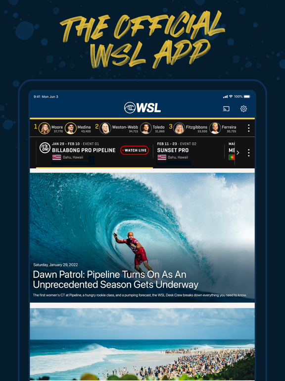 Screenshot #4 pour World Surf League