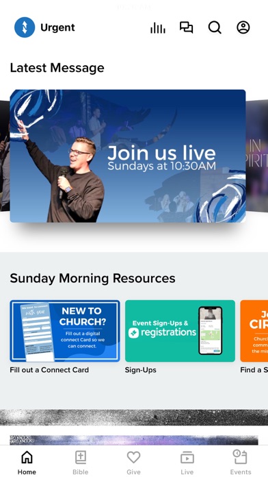 Urgent Church Screenshot