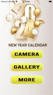 new year calendar iphone screenshot 1