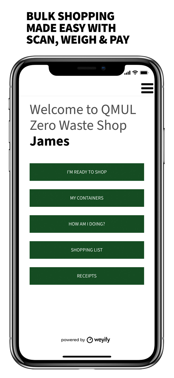 QMUL Zero Waste Shop