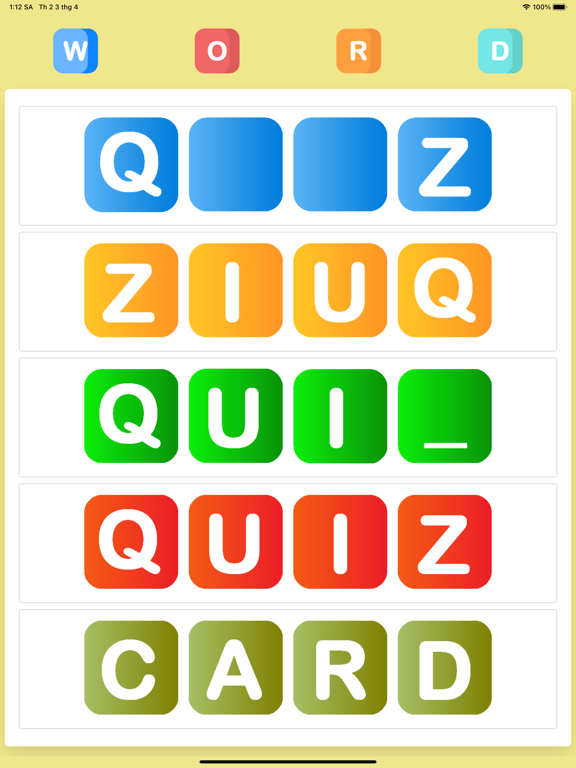Screenshot #4 pour Word Game - Puzzle Game