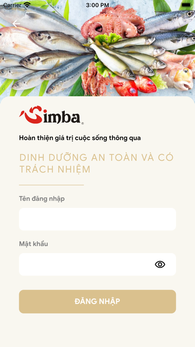 Simba E-shop Screenshot
