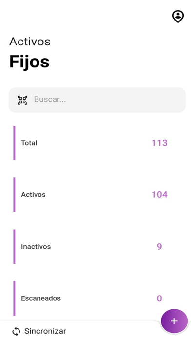 Activos Fijos Móvil Screenshot